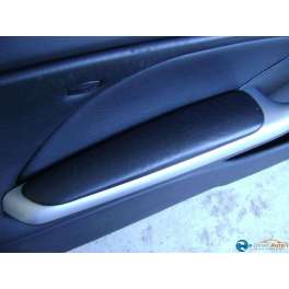 coussinet repose coude cuir noir porte avant gauche BMW E46