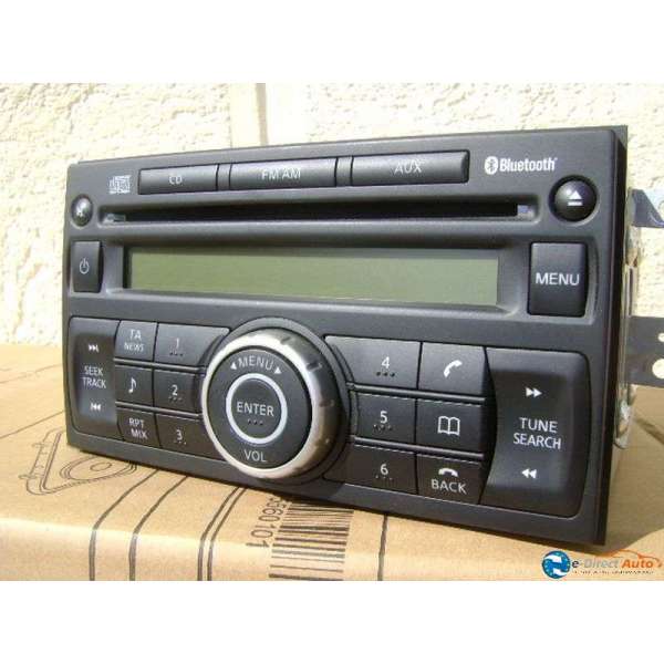 autoradio telephone CD bluetooth nissan qashqai