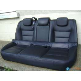 banquette arriere cuir noir renault laguna 3 initiale 