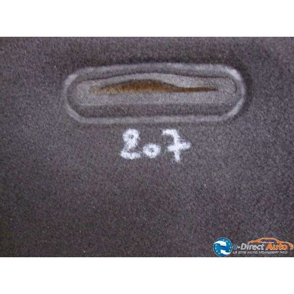 tapis de coffre arriere peugeot 207