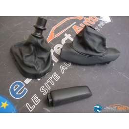 souflet de levier de vitesse cuir noir peugeot 308 phase 1 