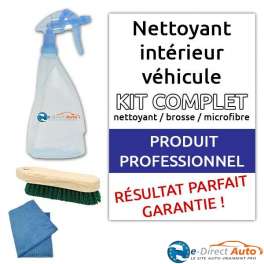 produit professionnel nettoyant interieur voiture KIT COMPLET