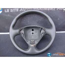 volant cuir noir fiat punto 2 