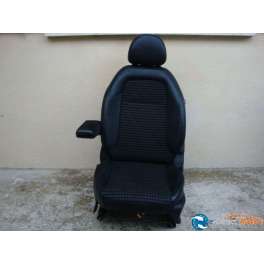 siege chauffeur semi cuir noir citroen C3 picasso phase 1 