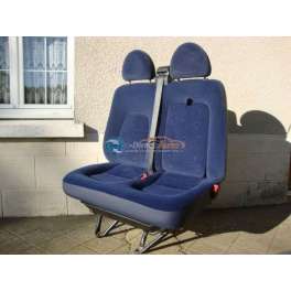 banquette avant passager 2 places pour peugeot boxer citroen jumper fiat ducato serie 2 