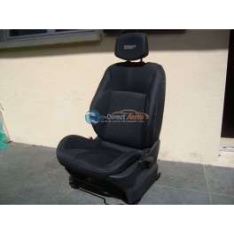 siege chauffeur renault clio 3 rs tissus noir 