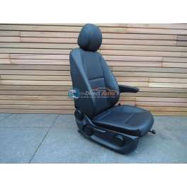 siege avant passager cuir noir mercedes vito viano w447 w440 