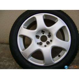 jante alu 17 pouces feline pneu michelin 225 50 17 peugeot 607 phase 2 