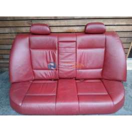 banquette arriere cuir rouge bmw E46 