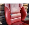 dossier cuir rouge pack M bmw E46 